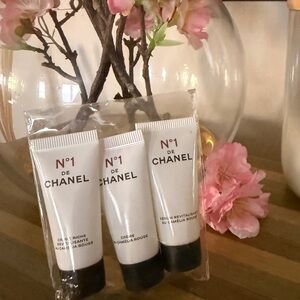 Chanel N°1 DE CHANEL CREME RICHE Skincare Travel Set 5ml/.17fl oz x 3 SAMPLES